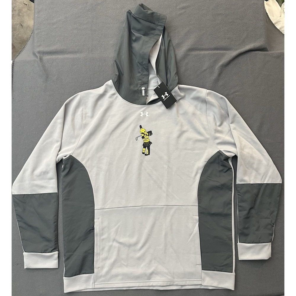 UNC Greensboro Spartan Club Hoodie Men's Spiro's Society Logo Under Armour